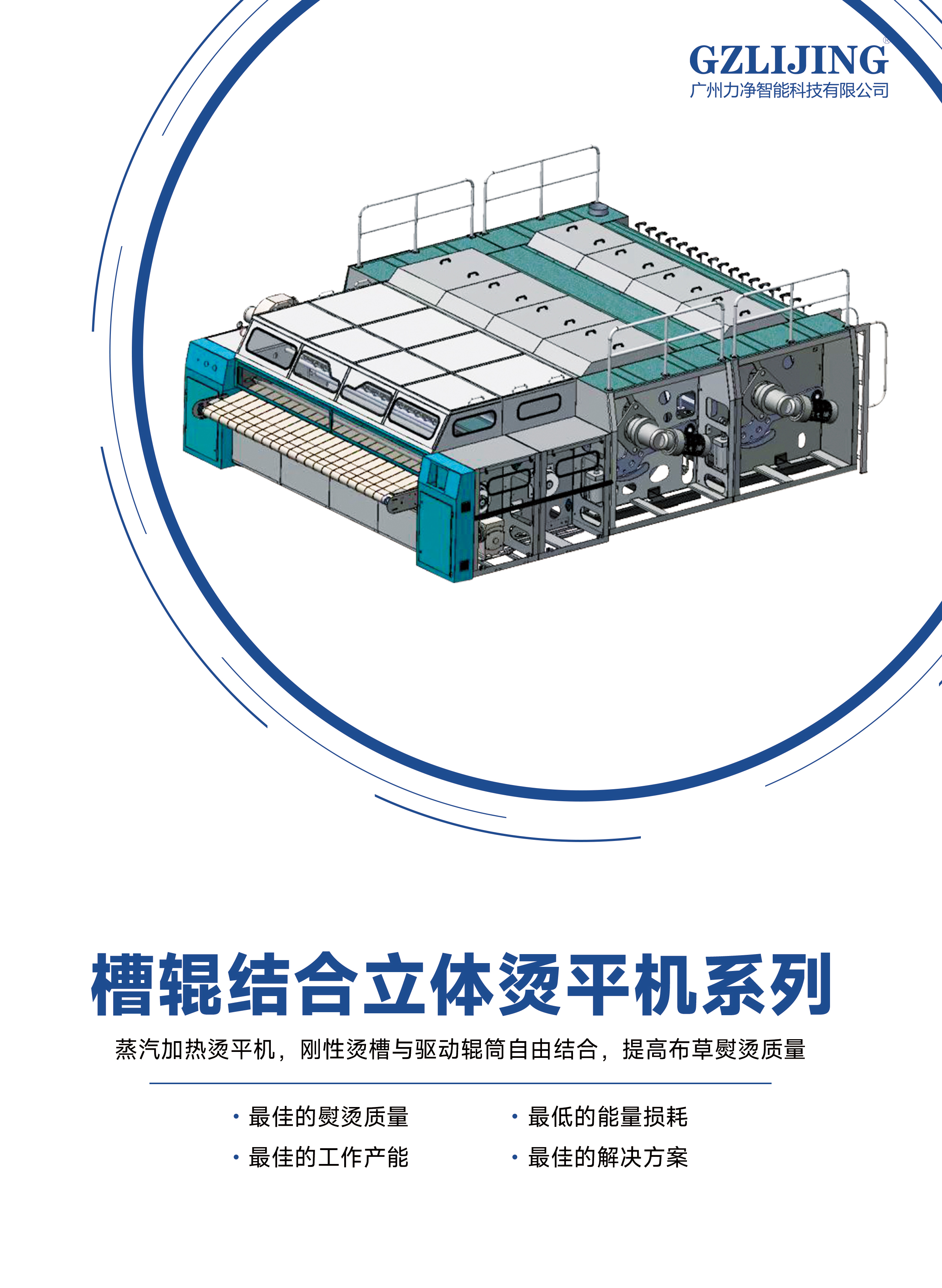 槽輥結合立體燙平機