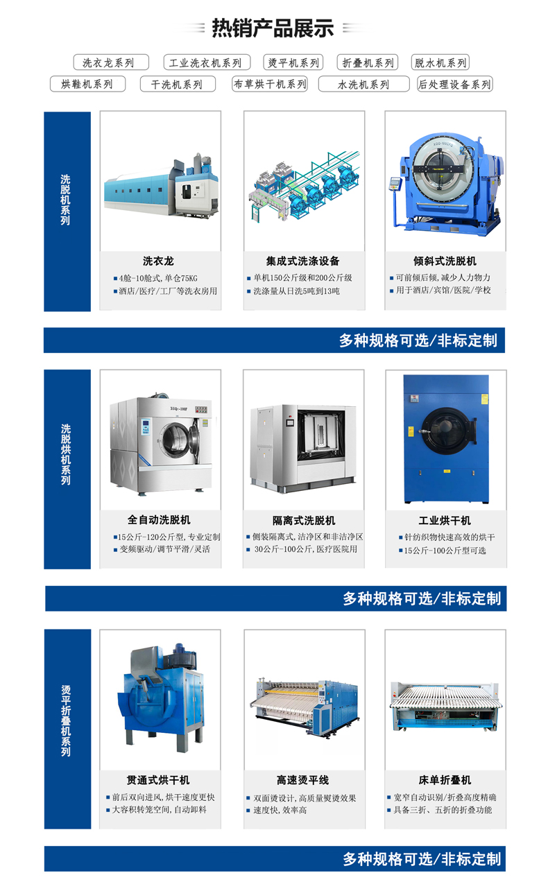 全自動洗脫機廠家系列產(chǎn)品